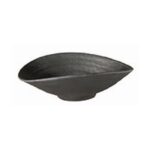 Schaaltje "Zen", 17,5x15,5xH5,5 cm, zwart