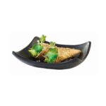 Schaaltje "Zen", 10,5x10,5xH3 cm, zwart