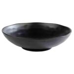 Schaal "Zen", zwart, Ø31 cm