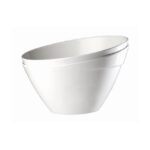 Schaal "Balance", Ø14,5 x H9 cm, wit