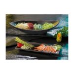 Bladschaal "Marone", 36x19xH8 cm