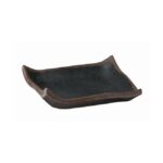 Plateau "Marone", 14,5x14,5xH2 cm