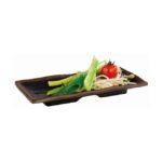 Plateau "Marone", 19,5x9,5xH2 cm