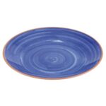 Serveerschaal "La Vida", Ø32 cm, blauw