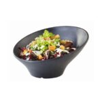 Schaal "Zen", Ø22,5 x H12,5 cm, zwart