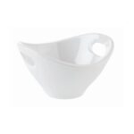 Schaaltje "Mini", 9,5x9xH5,5 cm, wit