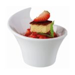 Schaaltje "Mini", 8,5x7xH6 cm, wit