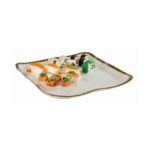 Plateau "Stone Art", 33x32x5xH3 cm