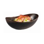 Schaal "Marone", 16,5x10xH5,5 cm