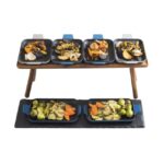 Serveerpannetje Cast Iron grijs 16 x 13 cm