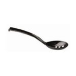 Serveerlepels, 6 stuks, zwart - gepervooreerd