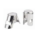 Afsluitdoppen, RVS, set van 2