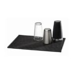 Barmat, 45x21 cm, zwart