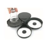 Glasomrander, 20x7,5 cm, zwart