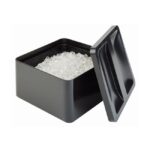 Ijsbox, zwart, 27x27xH15 cm