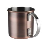 Beker "Moscow Mule", Ø9xH9 cm, mat koper